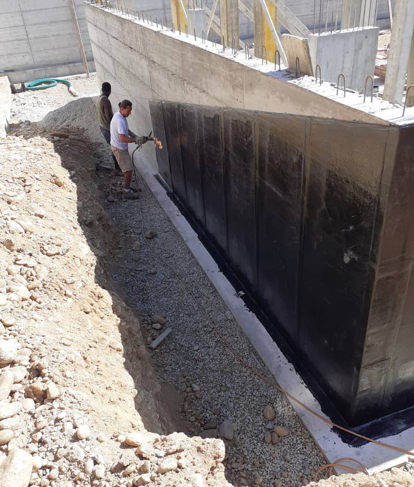 Muri perimetrali di Fondazione 3